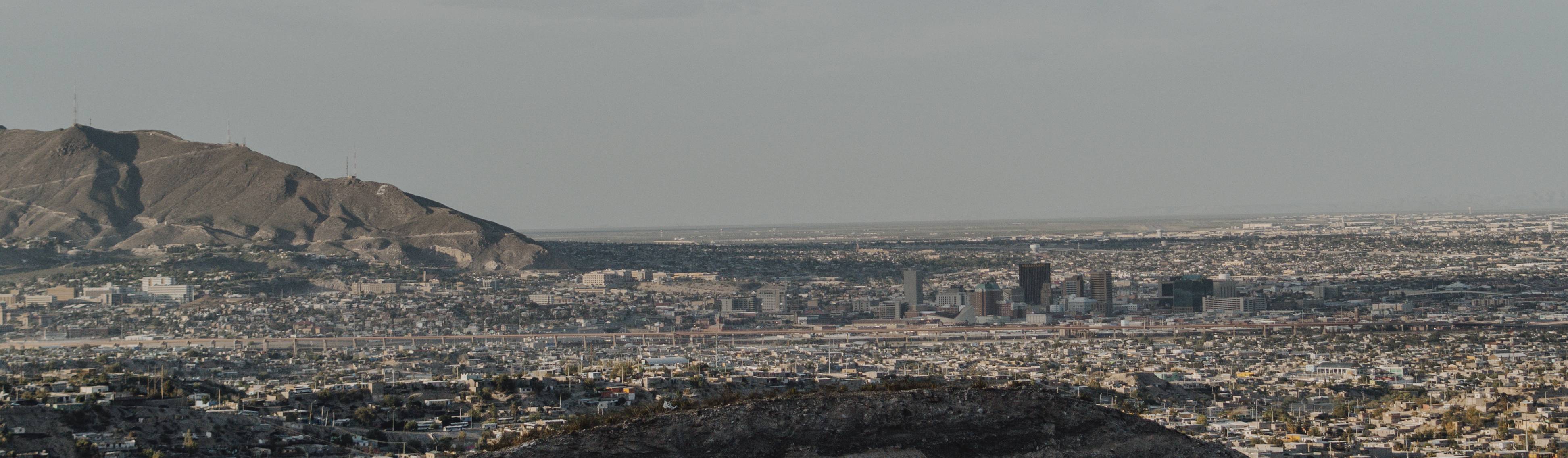 Landscape of El Paso, TX