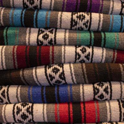 CPC Woven Mexican Blanket all colors