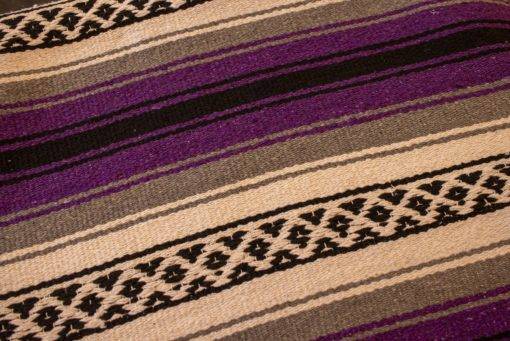 CPC Woven Mexican Blanket purple