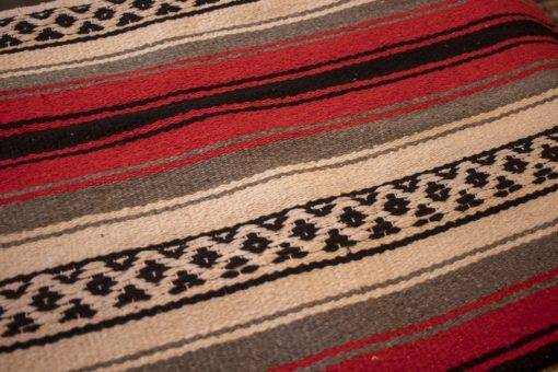CPC Woven Mexican Blanket red